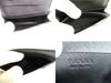 Authentic PRADA Black Saffiano Leather Card Case Card Holder #b058  Open box