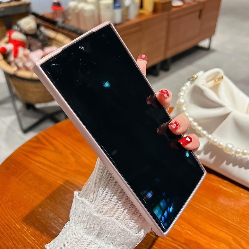 Nadaje się do etui na telefon komórkowy Samsung S24ultra Magnetyczne Matowe S23S22S21 Ultracienkie A35 z folią na obiektyw Note10