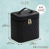 SUGGEST Makeup Box with Large Multiple Colors 24 X X Cosmetic Storage Makeup Small Items Mirror, Capacity, Available, 17.5 24.5 Cm, Box, Storage,