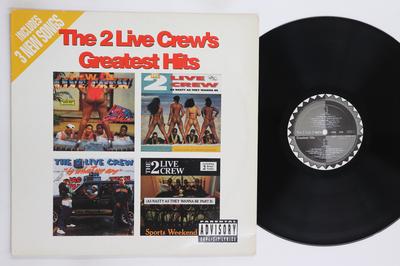 LP Record 2 LIVE CREW  Greatest Hits 74321121751 DEEP GROOVE 1992 Germany Rap  HipHopRB Used