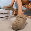 Fashion Hollow Breathable Head Sandals Women's Wear 2025 New Summer New Fashion Wear Thick Beach Sandals Women's Shoes