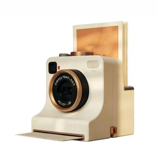 Imprimantă de Cafea Barista Imprimată 3D Pudră de Latte cu Cameră Manuală pentru Artă Șabloane Profesionale Carduri Șablon Cacao Scorțișoară pentru Cappuccino