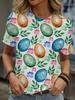 Sea Beach Women T Shirt 3D Animal Flamingo Printed T-shirt Women Fashion Casual Oversized Short Sleeve T Shirt Vocation Tops Tee