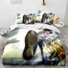 HUNTER×HUNTER Bedding Set Single Twin Full Queen King Size Bed Set Aldult Kid Bedroom Duvetcover Sets Bed Furniture Set Bedroom