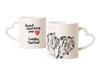 Cesky Terrier, Czech Terrier, Bohemian Terrier - Cup with a Dog, Adorable Cup with a Heart-shaped Handle, Universal Gift from the Brand