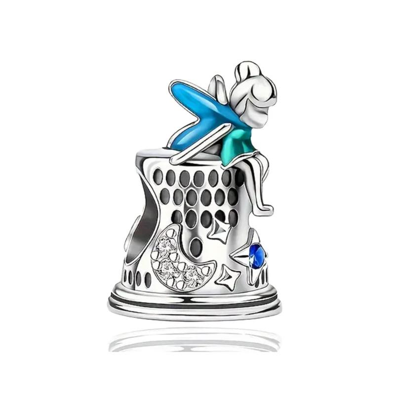 New 925 Silver Spring Collection Butterfly Peacock Dragonfly Dangle Charms for Women DIY Jewelry Gifts