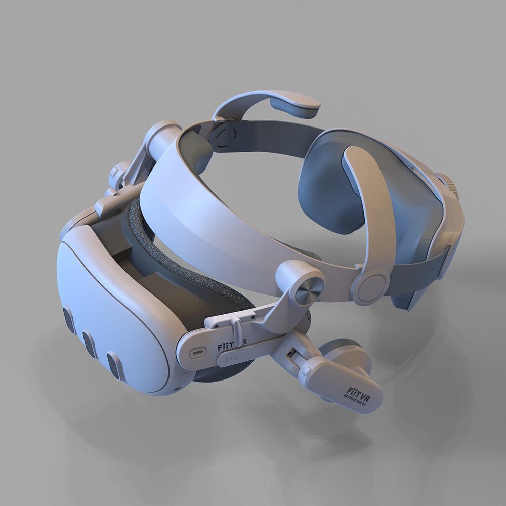 Meta Quest 3/3S VR Accessories T300 Elite Headset with Extended Battery Life