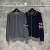 TIME BREATHE Autumn/Winter Casual Knit Zipper Cardigan Coat