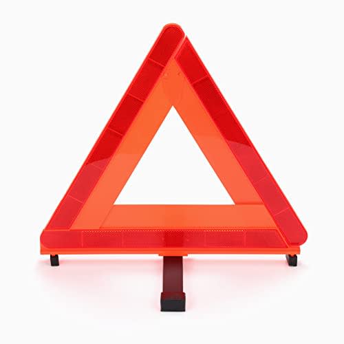 Emerson Triangular Stop Display Board for Vehicles National Public Safety Commission Certified Product (TS Mark) Day and Night Use for Easy Visibility
