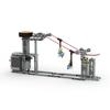 Electric Roller Coaster Building Block Bricks Moc Cable Car Assembly Model Puzzle Toys  Figure Toy For Children And Adults