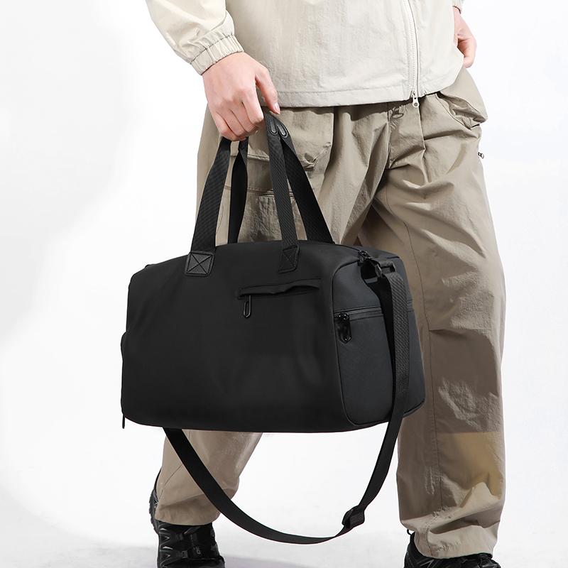Minimalistische Duffeltas voor Reizen, Sportschool en Dagelijks Gebruik met Schouderband Grote Capaciteit Waterbestendige Tote Bag
