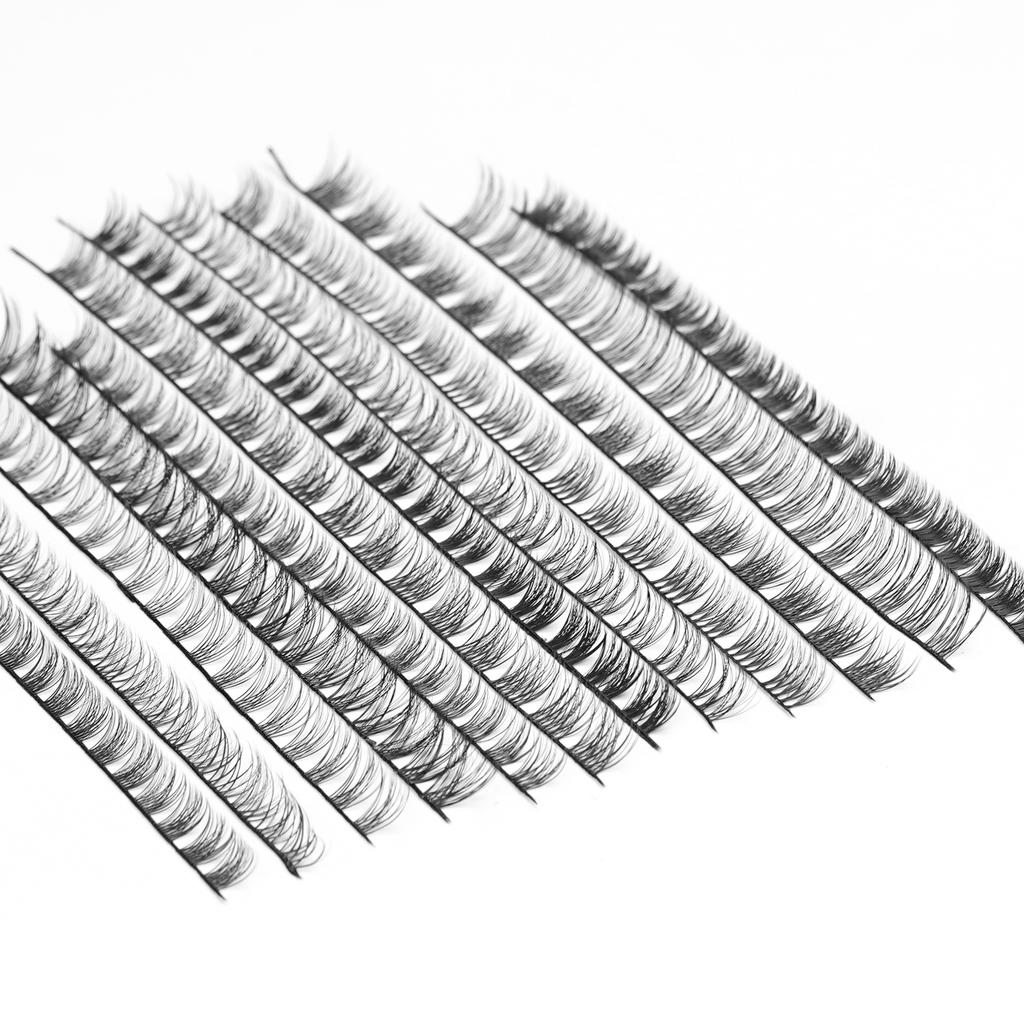 Lashes Cluster, Fluffy Wispy Volume Lash Clusters, Reusable Individual False Eye Lashes, High Quality Natural Lashes Cluster