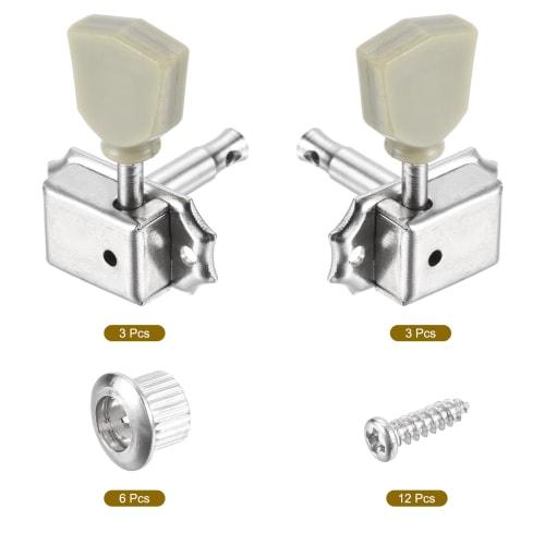 uxcell Vintage Style 3L3R Guitar String Tuning Pegs Tuner Machine Head Key 1 Set