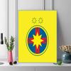 FCSB Bucuresti Pattern  3pcs 100% Round Full Drill 5D DIY Diamond Painting Embroidery Cross Stitch Rhinestone Décor