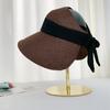 Cotton and Linen Sun Protection Hat Lightweight Beach Hats New Large Brim Hat  Beach Wear