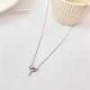 Light luxury necklace Versatile tide collarbone chain Female butterfly Simple niche high-end temperament Sweater chain jewelry