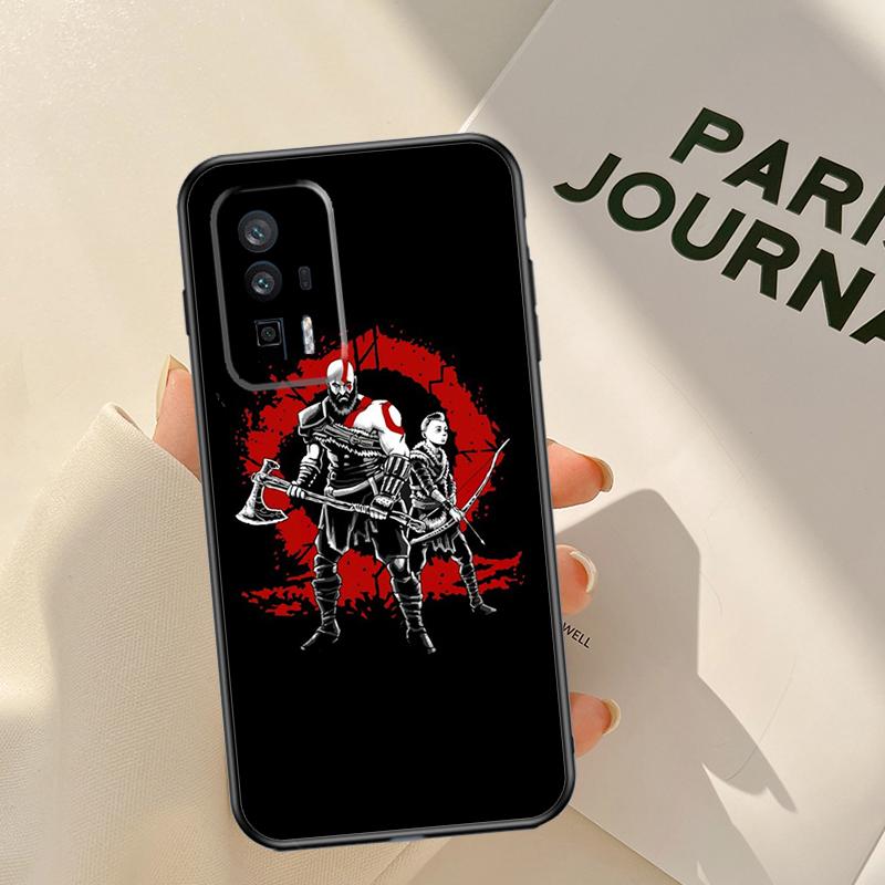 God of War Case For Xiaomi 15 14 Ultra 13T 14T 15T Pro 17 Pro Max POCO X7 Pro X3 X5 X6 F5 F6 F7 F8 Coque