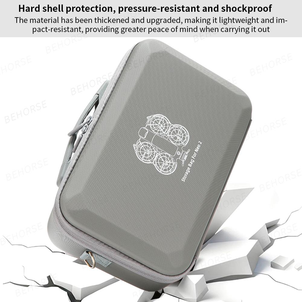 PU Storage Bag For DJI Neo 2 RC N3 Portable Shoulder Bag Shockproof Box Travel Carrying Case For DJI Neo 2 Drone Accessories