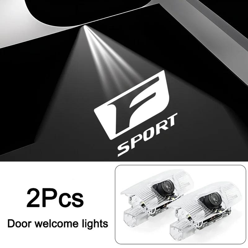 

Led HD Car Door Logo Welcome Light Projector Lamps Accessories For Lexus RX330 IS250 Ct200h ES300h RX350 IS300h NX300h RX400h UX 2PC
