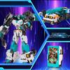 JUMPGO Card Warrior Transforming Robot Toys