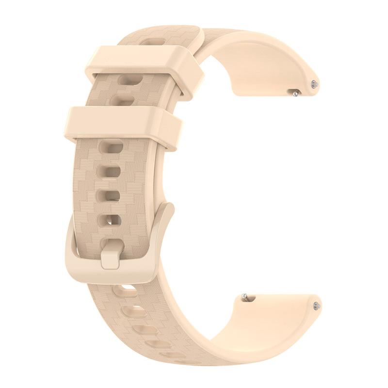 Hot! 20mm Silicone Watch Band Solid Color Carbon Fiber Pattern Soft Strap Compatible For Omega Smart