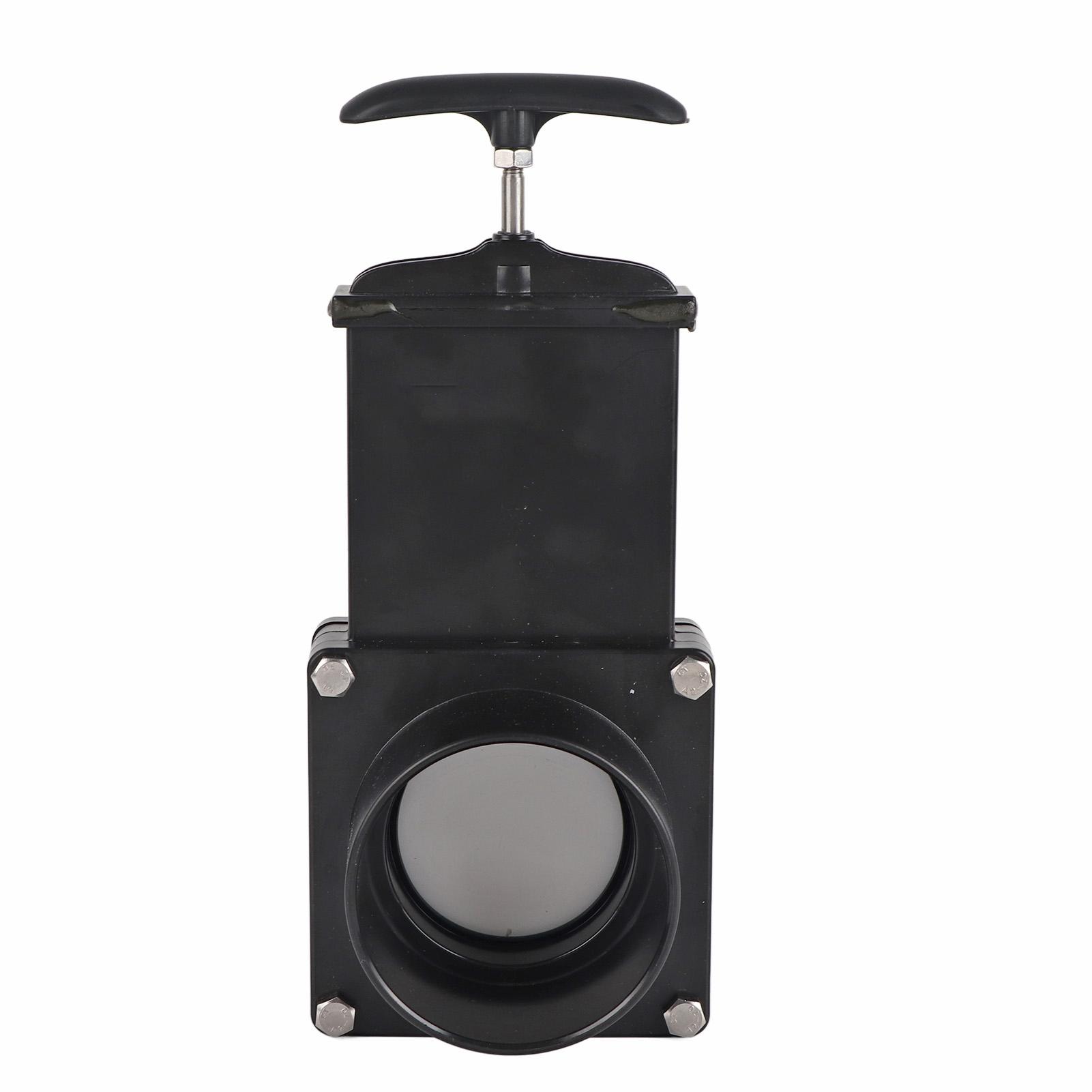 

75mm RV Dump Valve Manual Drain Sewer Waste Valve Outdoor Home Accessories for Van Caravan