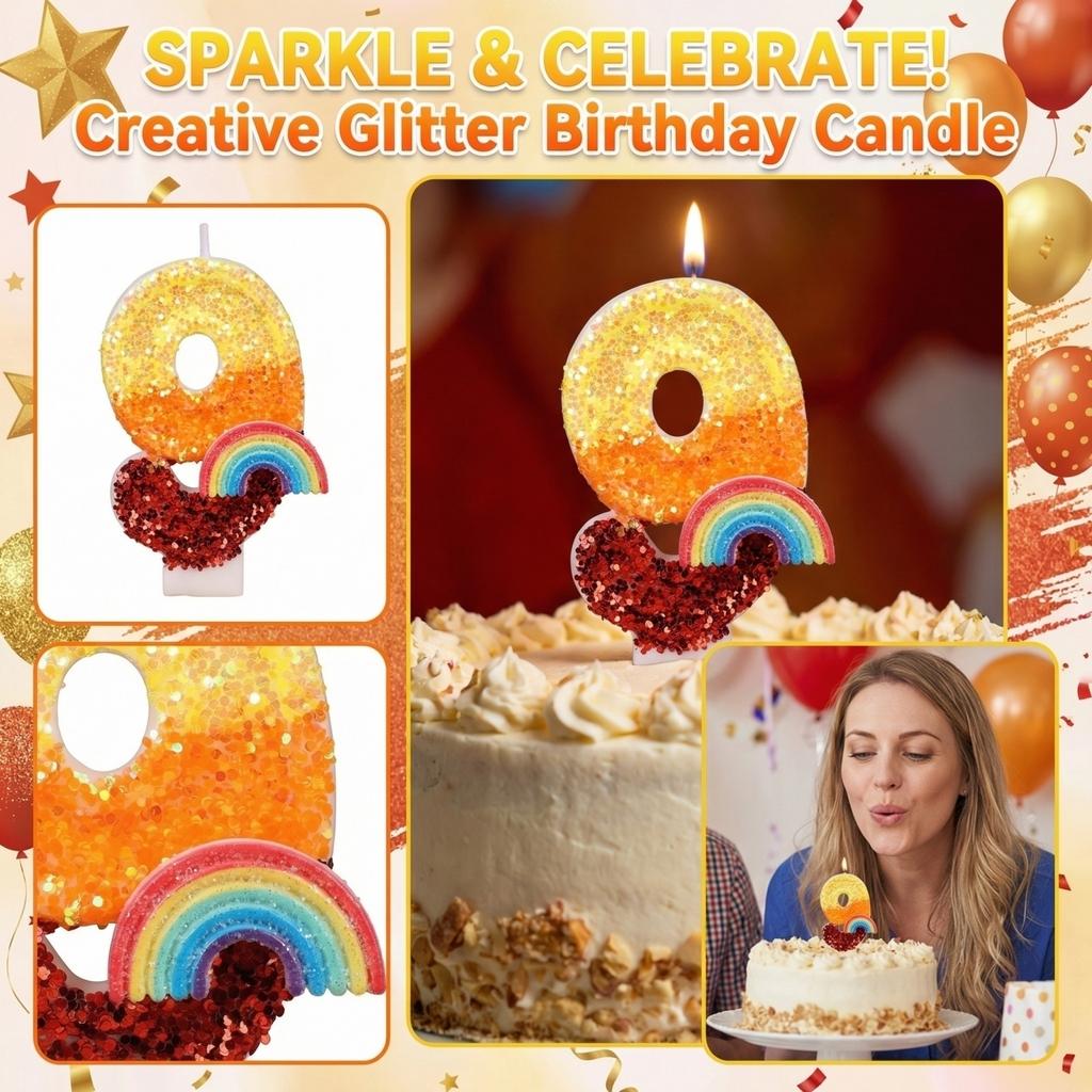 Fashion Cartoon Creative Birthday Candles Party Digital Candles