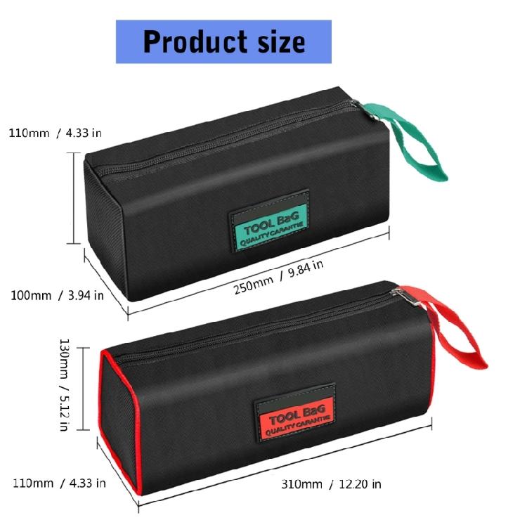 Professional Tool Bag, Large Water Resistant Oxford Storage Pouch Organizers Suitable for Safe Organized Tool Keeping 2x