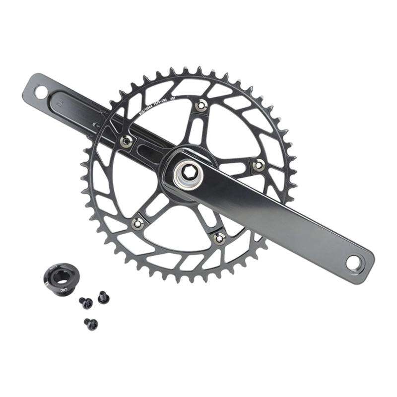 Light Weight Aluminum Alloies Road Bike Crankset Foldable Bike Crankset Tool Great For Efficient Riding And Easy Storage