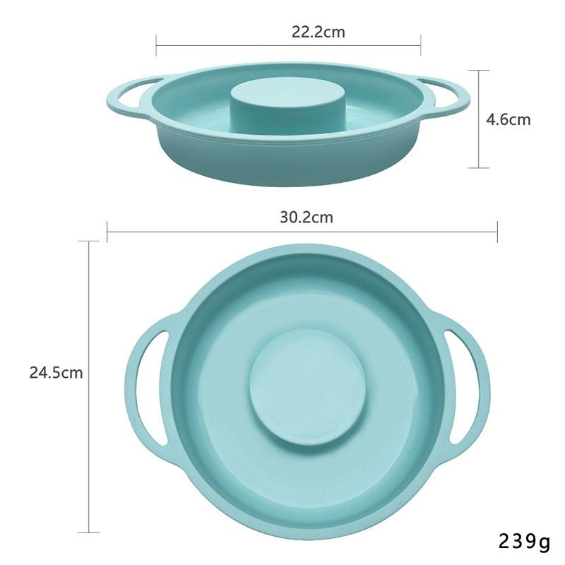 Non-stick Silicone Cake Mould Square Baking Pans Bakeware Round DIY Cake Toast Bread Mold Kitchen Loaf Pastry Baking Trays Tools