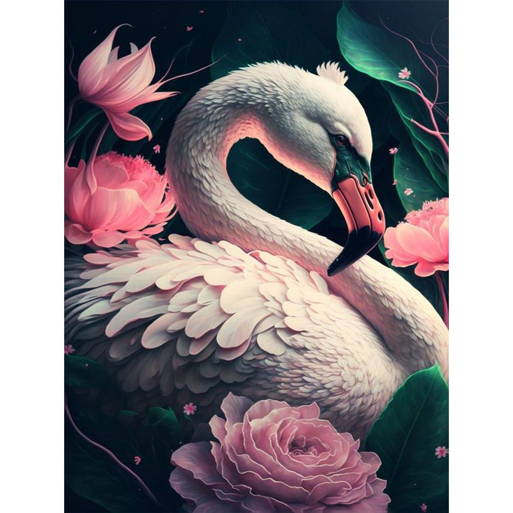 5D Diamond Painting Flower Animal Tiger Fox Flamingo Home Decoration Full Square&Round Diamond mosaic embroidery Cross stitch
