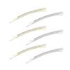Elegant French Hair Pin Metallic Rhinestone Hair Clip Set of 6 Side Bangs Clip Women Hair Shaping Decors for Daily Wear