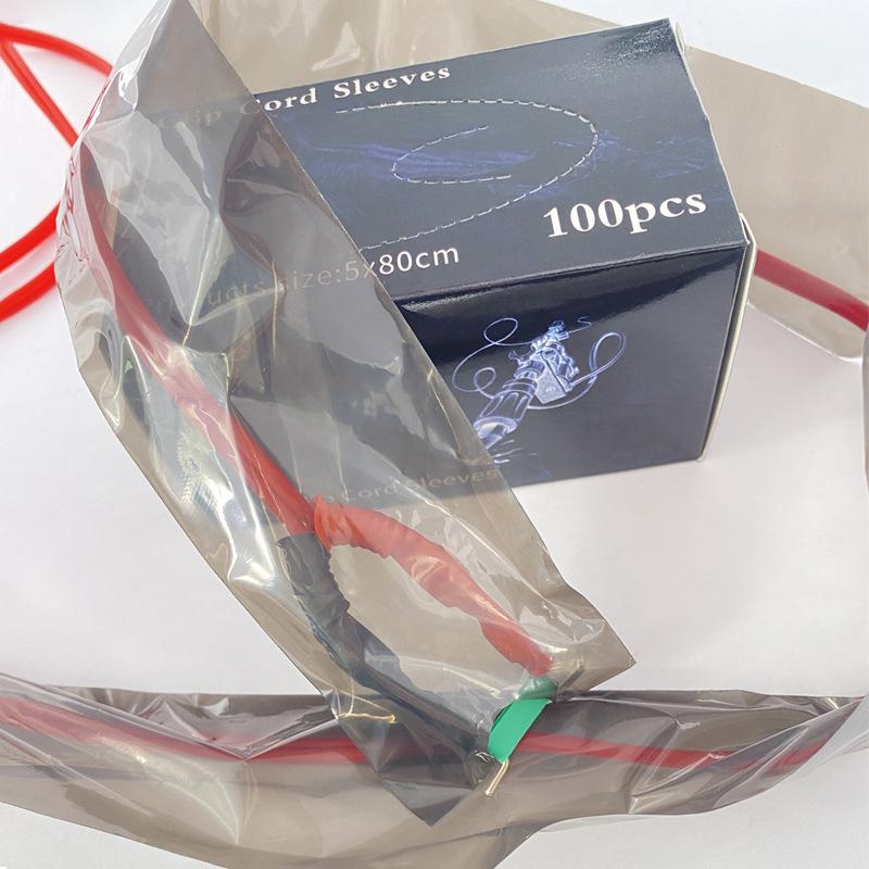 Waterproof Disposable Tattoo Machine Protection Bags - Auxiliary Supplies for Tattooing