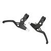2Pcs Bike Brake Lever Aluminum Alloy Black Hard Thick Durable Speed Change Bicycle Handle