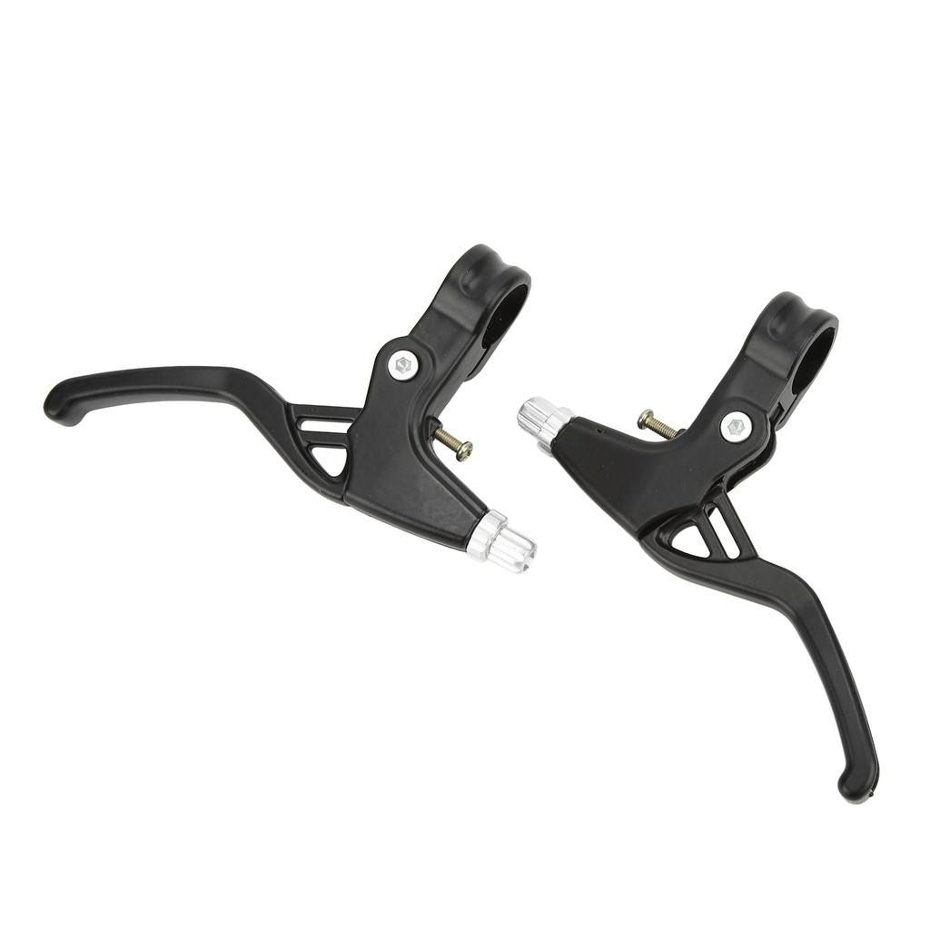 2Pcs Bike Brake Lever Aluminum Alloy Black Hard Thick Durable Speed Change Bicycle Handle