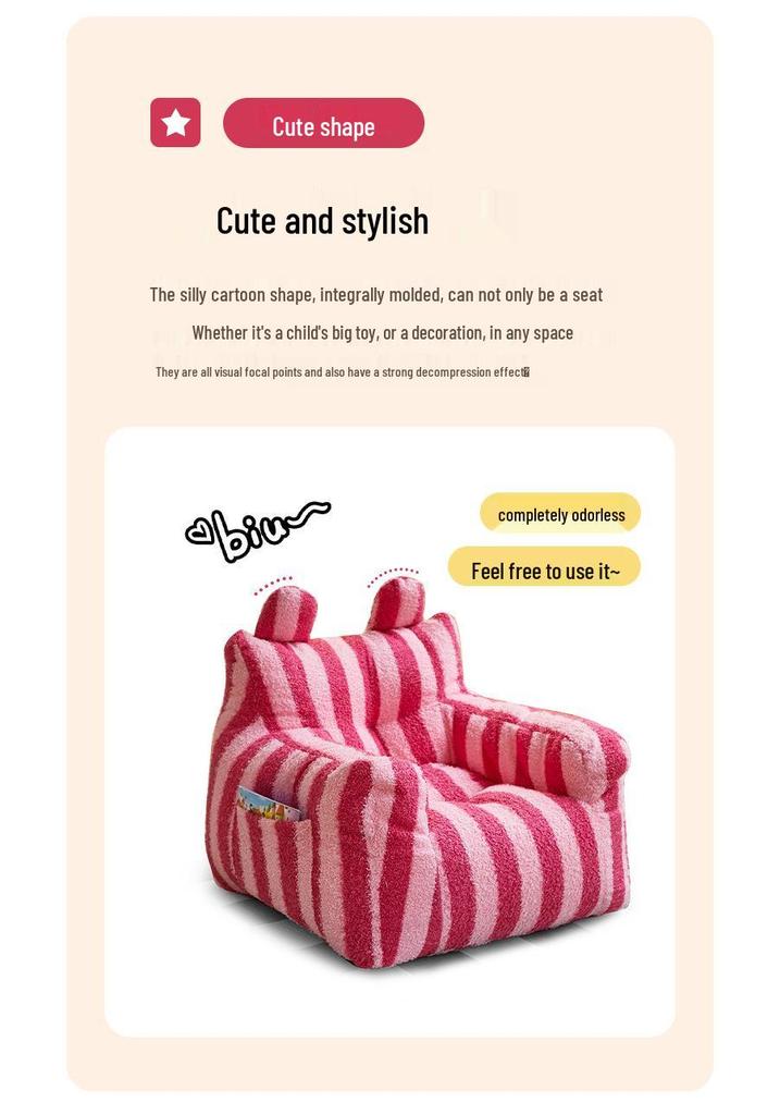 Infant Cozy Reading Sofa Chair for Boys