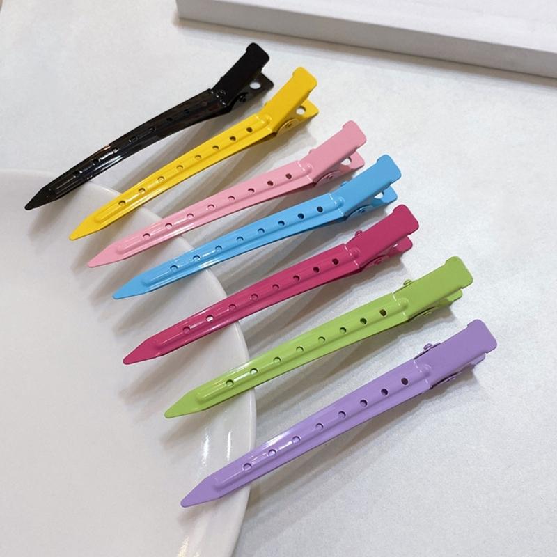 Hair Duckbill Clip Colorful Hair Clip Hair Clamps Cute Hair Catch Easy Simple Barrettes Adornment Hairpin for Girl