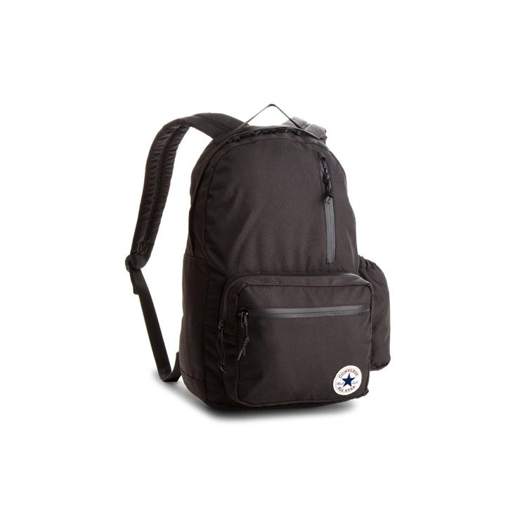 Converse Straight Edge Polyester Backpack Regular Unisex Couple Black Unisex backpack 10004800-A01 Black