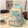 New fresh and sweet candy color bar junior high school students lightweight large capacity backpack