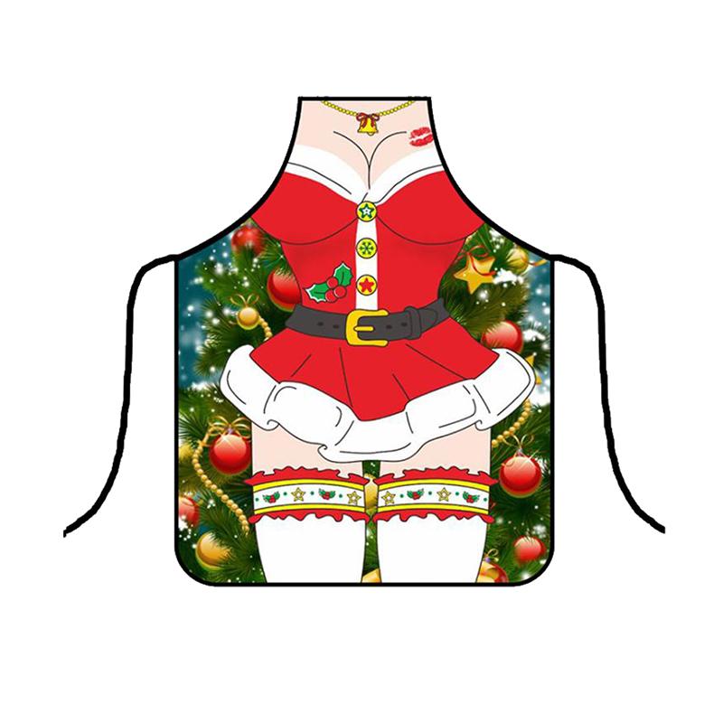 Funny Kitchen Apron Cooking Baking Party Cleaning Aprons For Christmas Apron