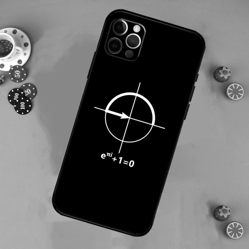 Math Formula Pi Phone Case For iPhone 16 15 11 12 13 14 Pro Max Mini X XR XS MAX Plus Cover Coque