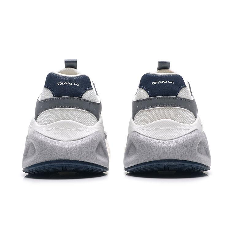 Anta Slip Resistant, Abrasion Resistant, Rebound Low Top Sports Casual Shoes Men's White Gray 112328892-2