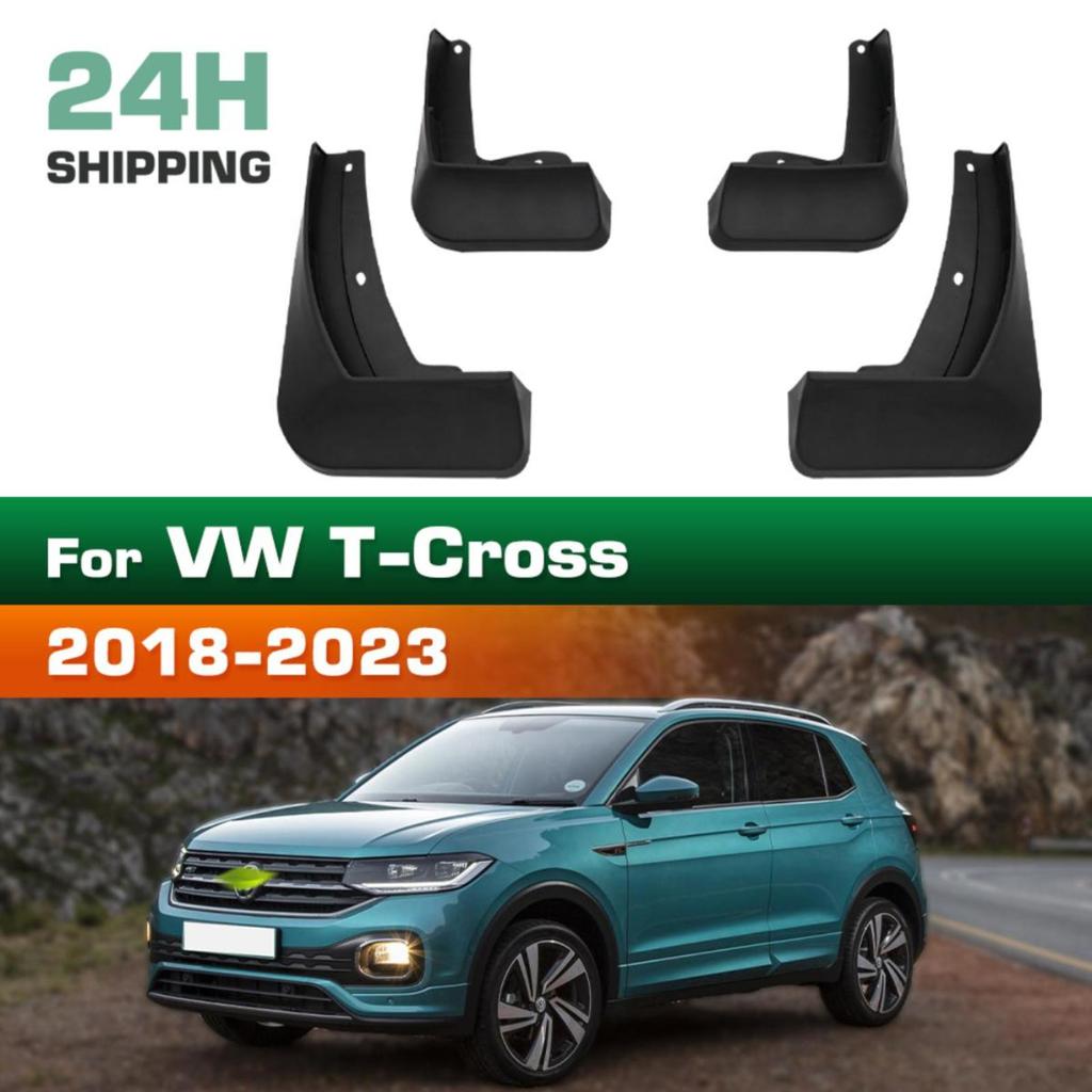 4 SZT. Samochodowe chlapacze błotniki Samochodowe chlapacze błotniki Kompatybilne z VW T-Cross 2018 2019 2020 2021 2022 2023