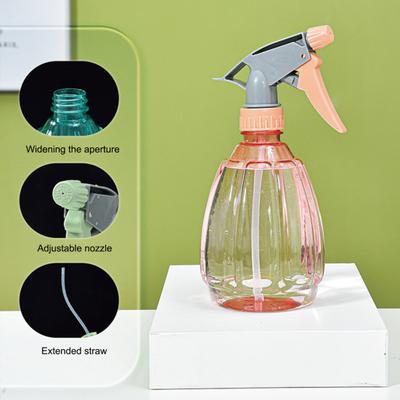500ml Watering Can Plant Mister Household Spray Bottle with Adjustable Nozzle Handheld Pressure Sprinkling Can for Balcony And Garden Use