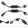 New 1 Set LED H8/H9/11 Headlight Canbus Wiring Decoder Adapter Replacement Accessories Error Free Anti Flicker Resistor Decoder
