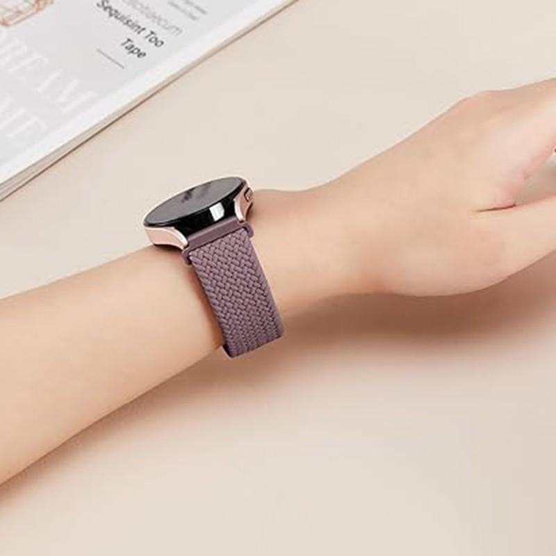 Pletená smyčka pro hodinky Samsung Watch 7 Band Prodyšné sportovní náramky na náramky pro Samsung Watch FE/Watch 6/Gear S3 Band 20mm 22mm