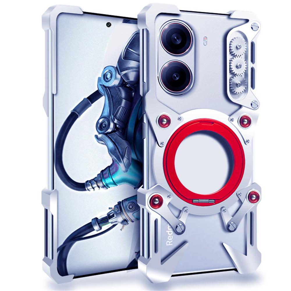 Bumper Case For Xiaomi 15 Pro/15S Pro/14 Pro/Redmi Note 13 5G/Note 13 Pro 4G/5G/Note 13 Pro+ 5G/Note 12 Turbo/Turbo 4 5G Magnetic Phone Cover