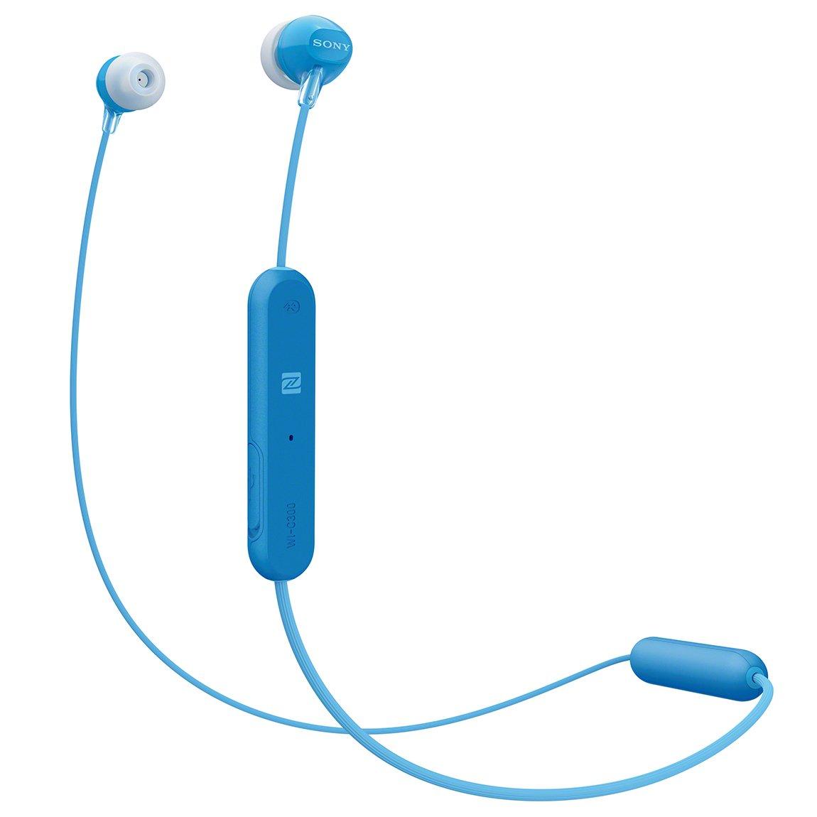 

Sony Бездротові Bluetooth До 8 Годин Безперервного Відтворення з Навушниками WI-C300 2018 L Сумісні, Мікрофон, Модель, Синій, WI-C300 синій