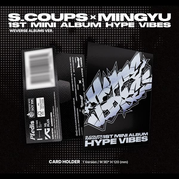 S.COUPSXMINGYU (SEVENTEEN) - 1st Mini Album [HYPE VIBES] Weverse Albums ver.