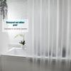 LIEI Punch-Free Anti-Mold Shower Curtain